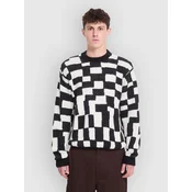 Volcom Fa Carrau Swtr Check moški pulover black