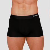 GymBeam Muške bokserice Soft 2Pack Black L