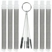 Rosfix ROSFIX SET FILTER PALČNI 60 MESH + ŠČETKE ZA ČIŠČENJE BRIZGALNE PIŠTOLE | 96,8 MM, O9 MM, 6+5 KOS, (5000073671)