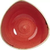 CHURCHILL Stonecast Berry Red globoki krožnik, coup, premer: 185 mm (12 kos)