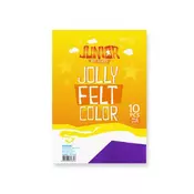 Jolly Color Felt, fini filc, ljubičasta, A4, 10K ( 135057 )