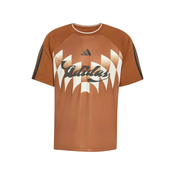 Majice adidas House Of Tiro X Common Goal Jersey T-Shirt Off White/ Black/ Semi Ice Tangerine M
