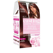 LOréal Paris Casting Creme Gloss barva za lase barvani lasje vse vrste las 48 ml odtenek 550 Mahagon za ženske