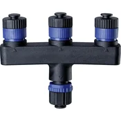 Paulmann Sistem razsvetljave Plug&Shine 3-kratni razdelilnik Paulmann 93929 črne barve