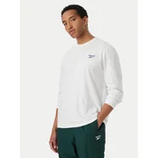 Reebok Majica z dolgimi rokavi Feliks RK25738CCM Bela Regular Fit