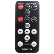 General SENCOR STT210U - remote control duplicate