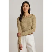 LAUREN RALPH LAUREN Pulover 200P14039006 Bež Regular Fit