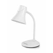 Esperanza Moderna namizna svetilka Esperanza ELD111W Polaris, bela, fleksibilna, LED, z nastavljivo glavo, 12 W, E27