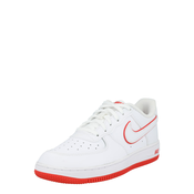 Nike Sportswear Tenisice FORCE 1, crvena / bijela
