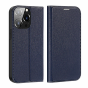 DUX DUCIS Skin X2 – preklopna torbica za iPhone 14 Plus - modra