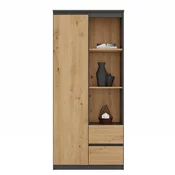 TOP E SHOP Bily RS-80 ANTRACIT ARTISAN polica, (21831443)