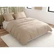Ljubki dom Posteljnina iz mikrovlaken za hotele JASMINE bež - črta 2 cm Velikost posteljnine: 70 x 90 cm | 140 x 200 cm