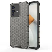 HURTEL Ohišje Honeycomb oklepni ovitek z gelastim okvirjem Vivo V23 5G črno