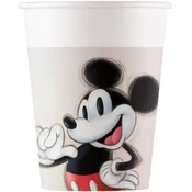 Procos Disney Mickey Mouse rojstnodnevni lončki 200 ml 8 kosov.