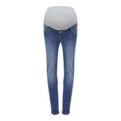 Only Maternity Kavbojke Rose moder denim/siva