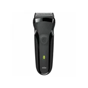 Braun Series 3 300 moški brivnik, črn