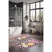 Lessentiel Maison Set prostirki za kupatilo CT-5281, 2 Komada, Šarena