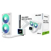slomart ASRock Challenger White 240 Digital All-in-one hladilnik