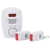 Lock Alarm Alarm s senzorjem gibanja PIR + 2x daljinski upravljalec