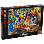 AnaTolian - Puzzle Kittens in the kitchen 1000 - 1 000 kosov