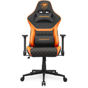 Gaming stolica COUGAR - Armor One V2 F, crna/narančasta
