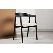 Venture Design Jedilni stol 2 kosa 56x77x53 cm črne barve
