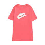 Nike Sportswear Majica FUTURA, tamno roza / bijela