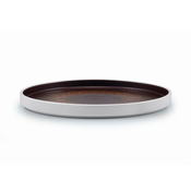 LE COQ Plitev krožnik Estia Rust 28,5xh2cm/okrogel/rjav/porcelan