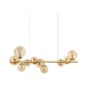 Ideal Lux - LED Lestenec na vrvici PERLAGE 10xG9/3W/230V zlata