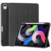 Etui Techsuit Flex Trifold z držalom za pisalo za Samsung Galaxy Tab S11 Ultra - black