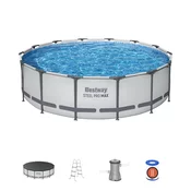 Bestway Bazen metalne konstrukcije 13030, 4.27m x 1.07m, Sivi