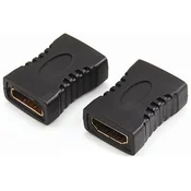 SAV SAVIO HDMI (F) – HDMI (F) – Adapter, straight, barrel CL-111 Black