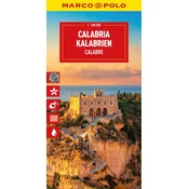 MARCO POLO Reisekarte Italien 13 Kalabrien 1:200.000