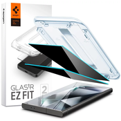 Spigen Glass tR EZ Fit Privacy 2 Pack - Samsung Galaxy S24 Ultra  (AGL07625)