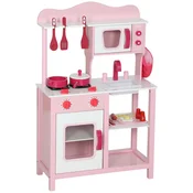 Homestar Igralna kuhinja 55x24x86 cm roza