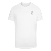 Mens T-shirt Peace Hand - white