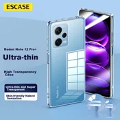 Escase Maska za mobilni telefon Redmi Note 12 Pro+, Providna