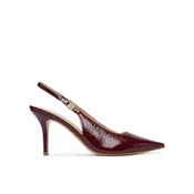 Guess Čevlji z visoko peto FLTNAS LEP05 Bordo rdeča
