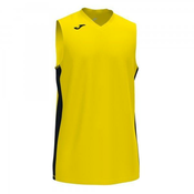 CANCHA III T-SHIRT YELLOW-BLACK SLEEVELESS M