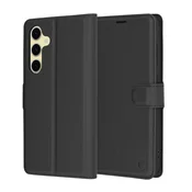 Etui Techsuit Leather Folio za Samsung Galaxy S24 FE - črn