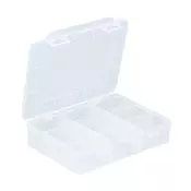 Klaser plasticni sa 9 pregrada providni W-457190, (180x149x40)mm