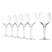 6-piece wine glass set, made of glass, 470ml, Ducale - Borgonovo