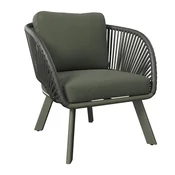 Ambia Garden LOUNGE NASLANJAČ tkanina aluminij