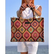 SORENA HANDMADE Riviera Tote Ženska torba, Šarena
