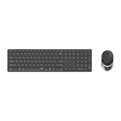 Rapoo 9850M dunkelsiva Kabelloses Multi-Mode-Deskset