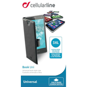 CELLULARLINE univerzalni ovitek (BOOKUNI3LK-UNI XXXL), črn