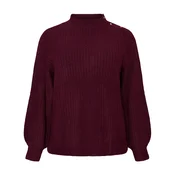 Zizzi Pulover Cacomfy bordo