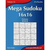 Mega Sudoku 16x16 - Extreme - Volume 33 - 276 Puzzles