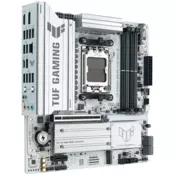 ASUS TUF GAMING B850M-PLUS WIFI7 W AM5 mATX osnovna plošča - AMD B850, 4xDDR5, 3xM.2, 4xSATA, 2.5Gb LAN, WiFi 7, BT, 1xDP, 1xHDMI - 90MB1MD0-M0EAY0