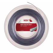 MSV Focus HEX teniška pletenica 200 m srebrna premera 1,23